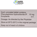 Phenylephrine Hydrochloride Tablets