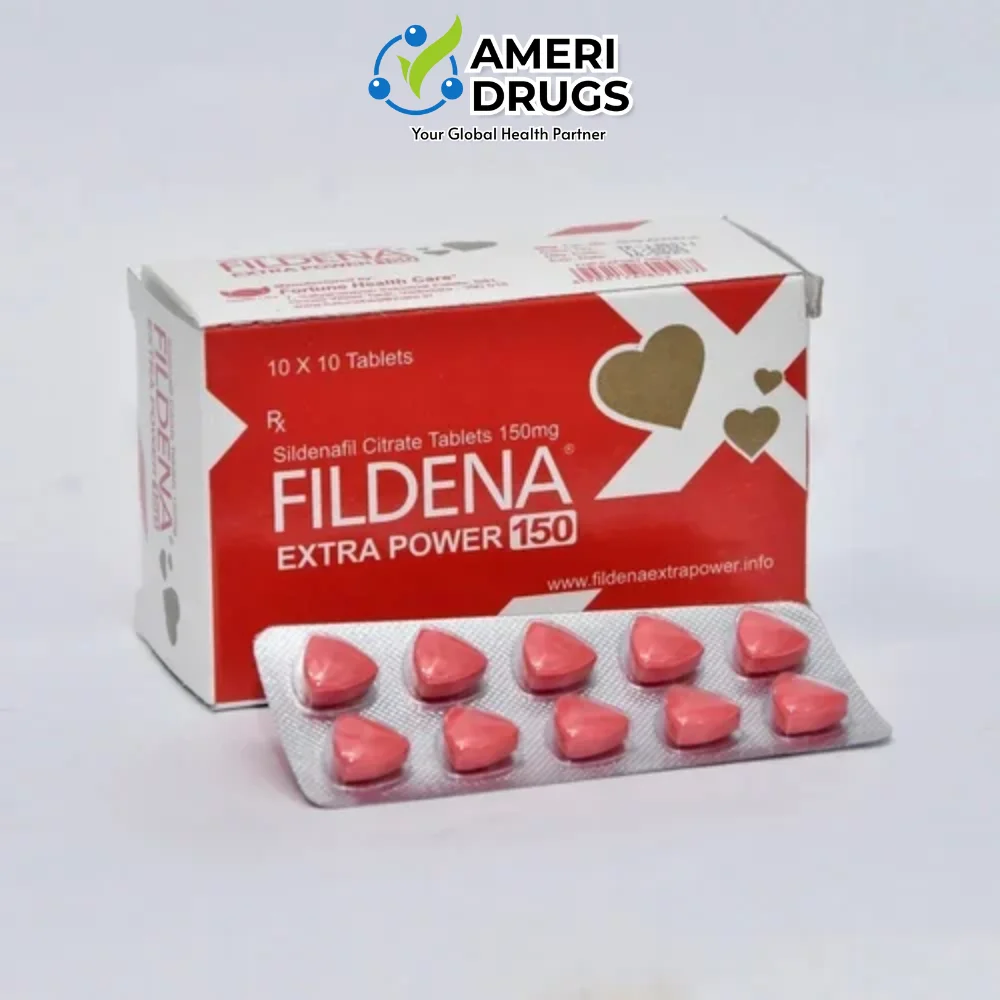 Sildenafil Citrate 150mg - Fildena Extra Power 150mg Tablets