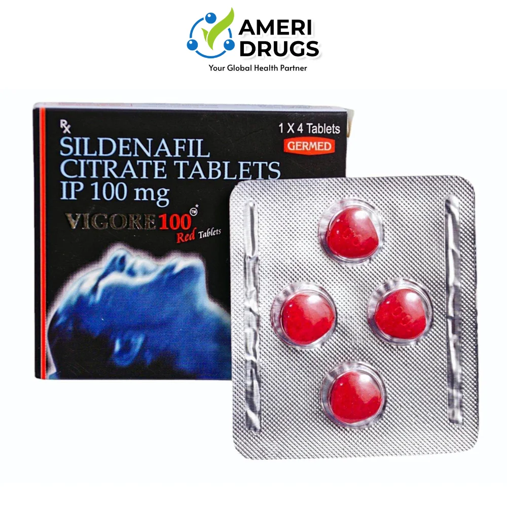 Sildenafil Citrate 100mg - Vigore 100 Export Tablets