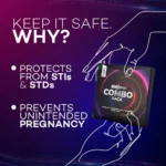 Sildenafil 200mg+ Condom Combo Pack