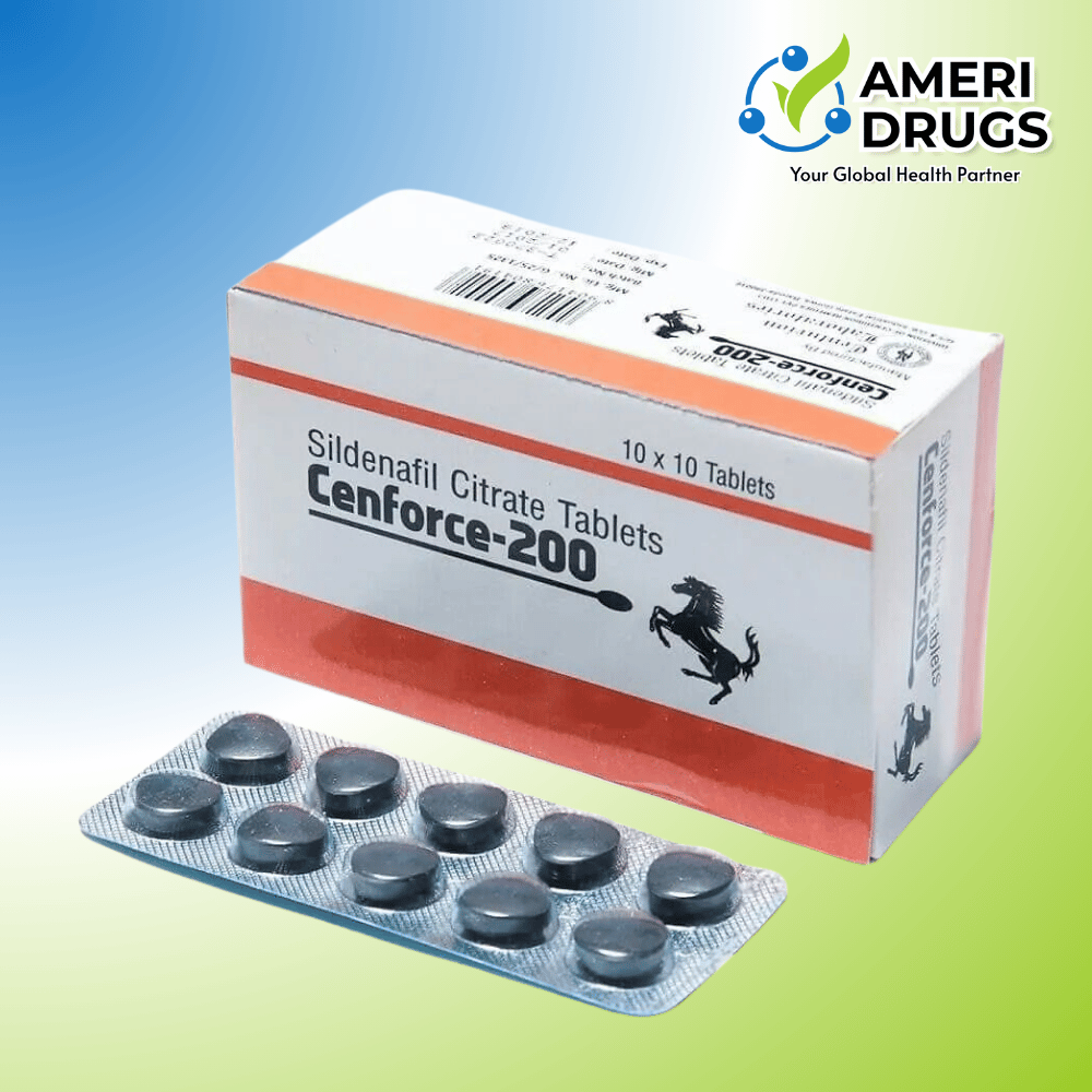 Cenforce Sildenafil 200mg Citrate Tablets