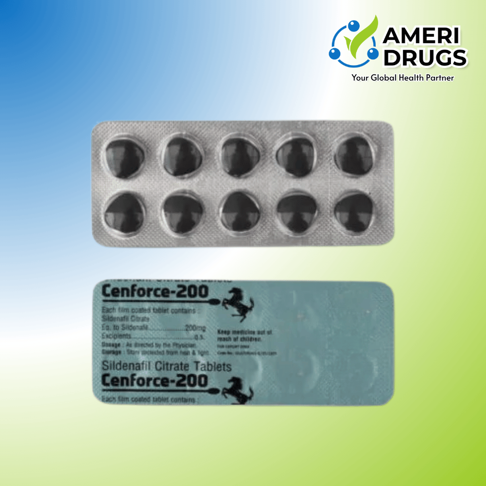 Cenforce Sildenafil 200mg Citrate Tablets