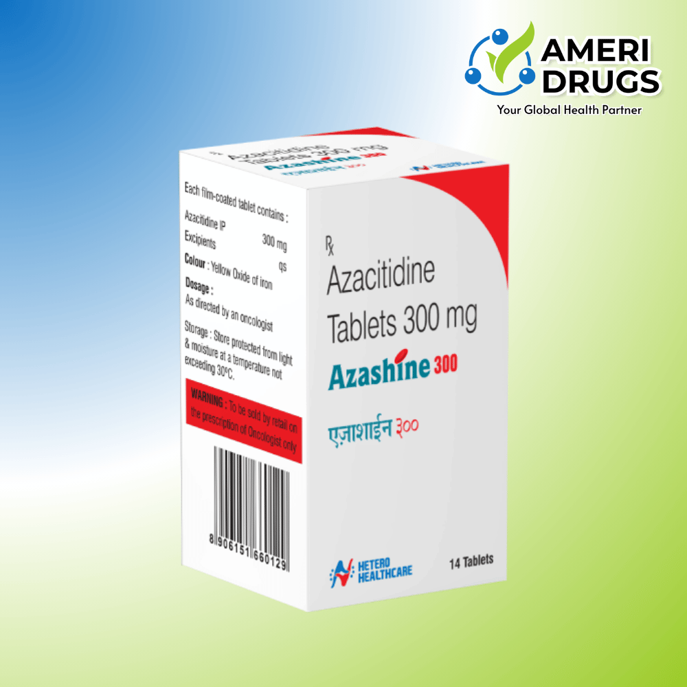 Azacitidine 300 mg tablets Azashine 300 oncology medicine export pack