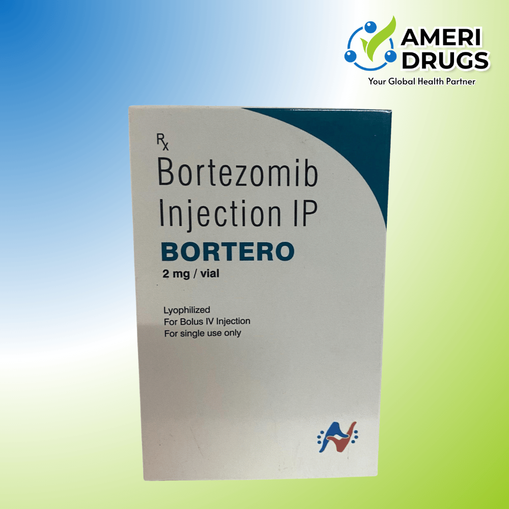 Bortezomib 2 mg injection Bortero oncology lyophilized vial