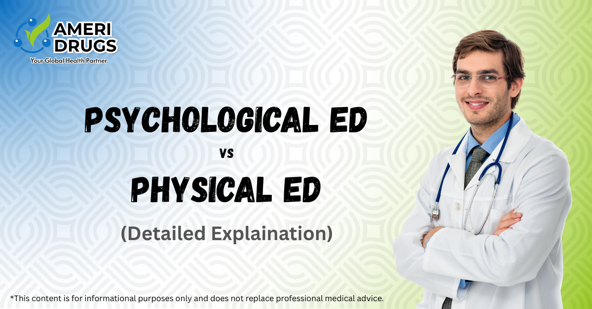 psychological ED vs physical ED
