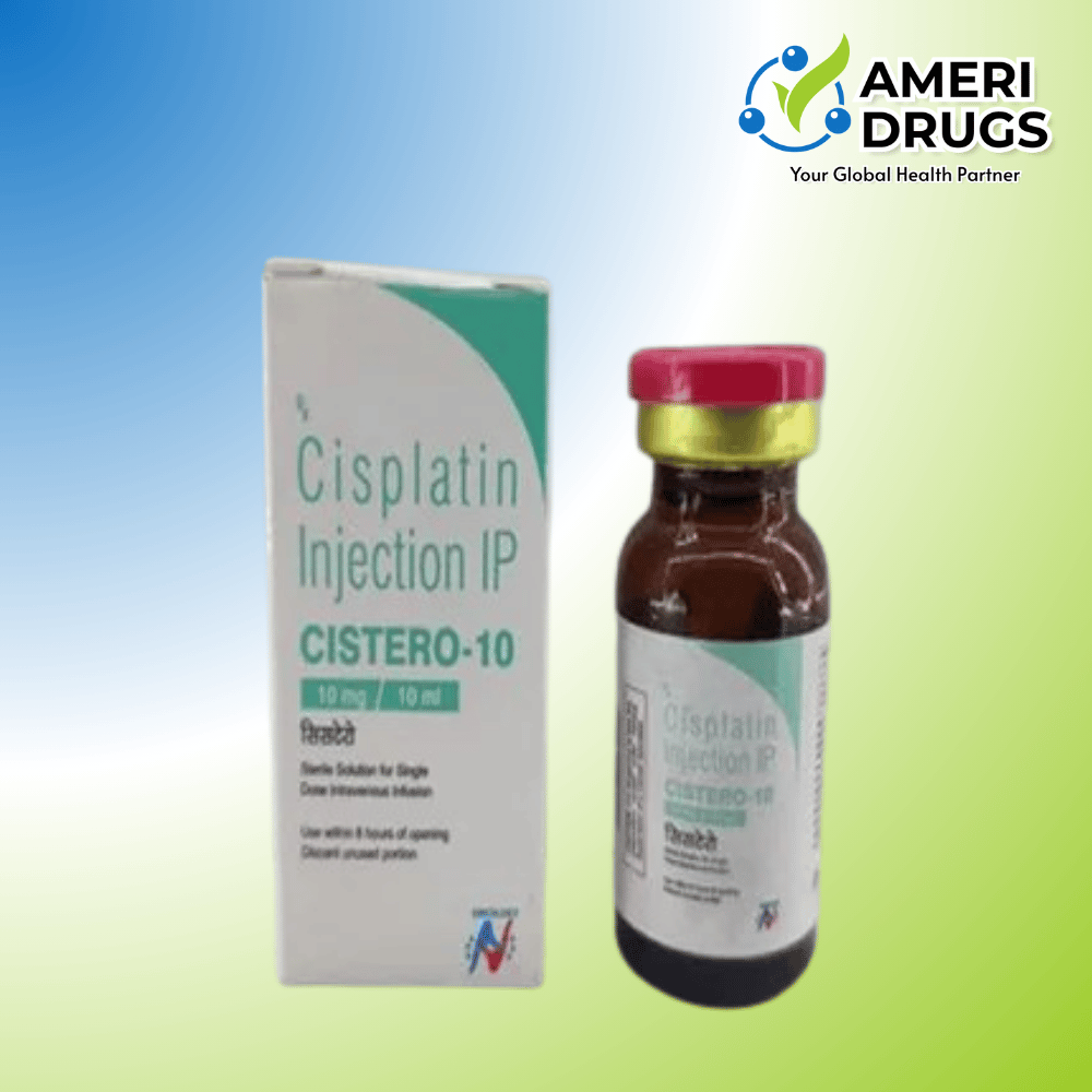 Sterile cisplatin injectable for institutional oncology use