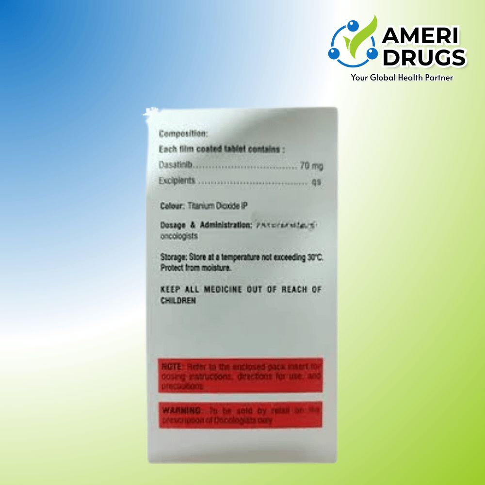 Dyronib 20 Tablets Dasatinib Tablets 20 mg