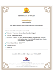 Ameridrugs Trust Certificate